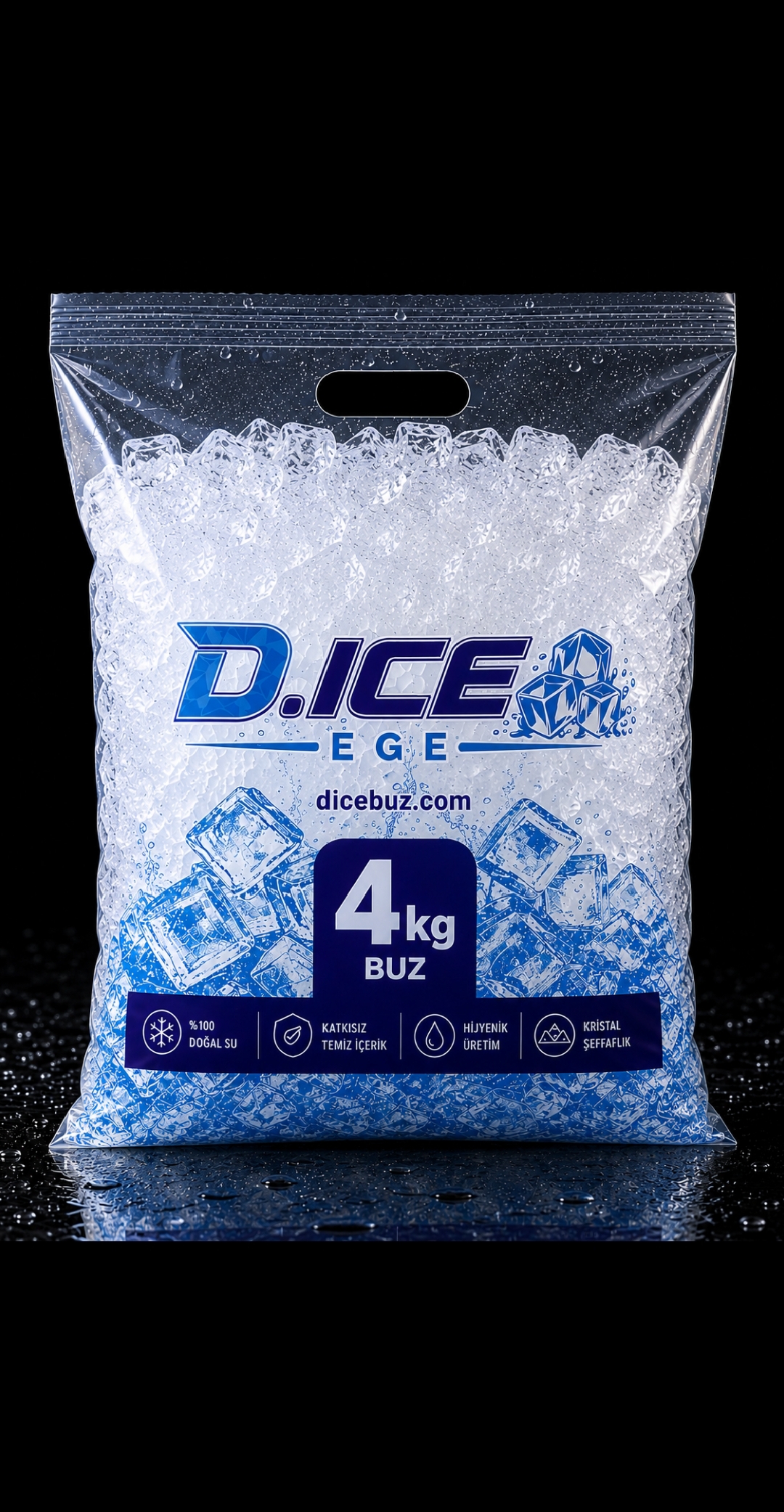 4 KG Paketli Buz
